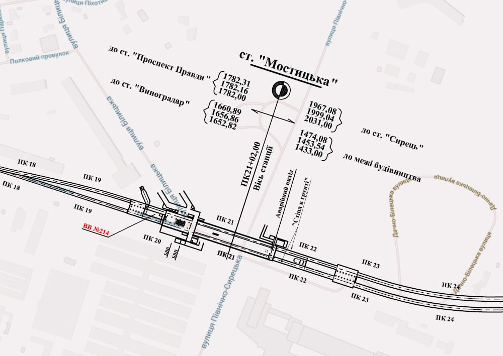 Метро на Виноградар — де буде розташована станція "Мостицька" - фото 1