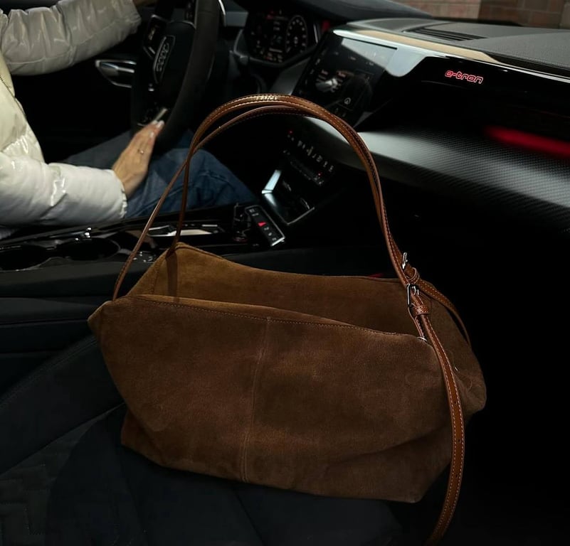 This season's bags are associated with luxury.