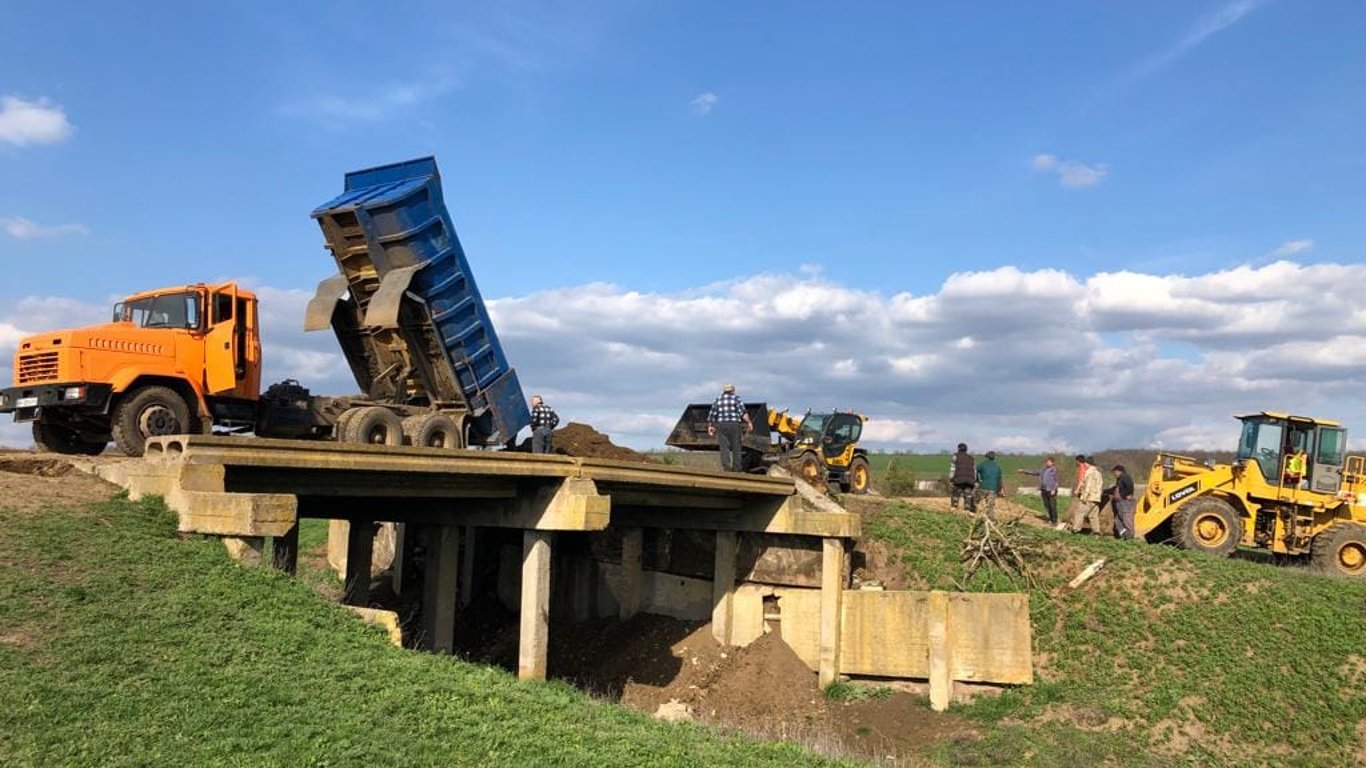 На Одещині відремонтували два мости у прикордонному селі