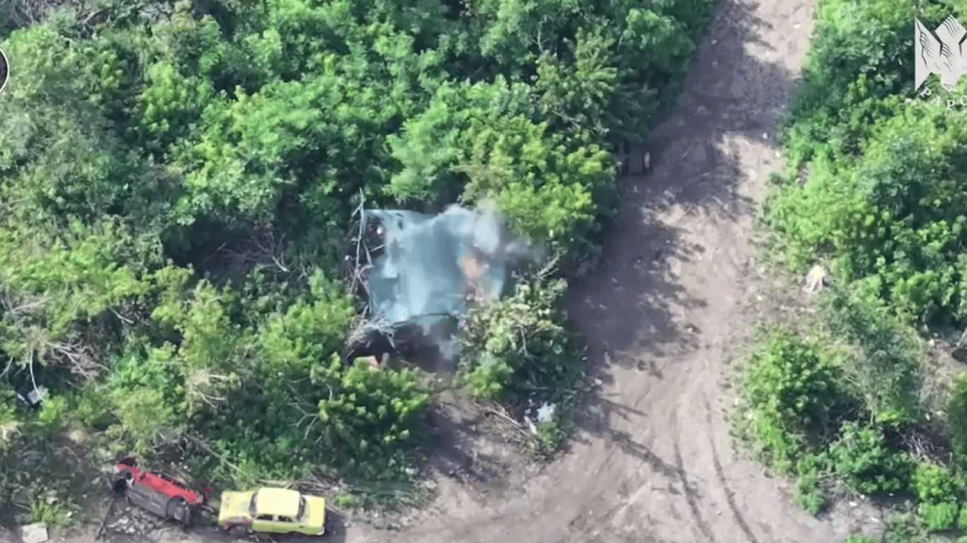 В сети показали уничтожение позиций оккупантов ротой ударных дронов "РАРОГ"
