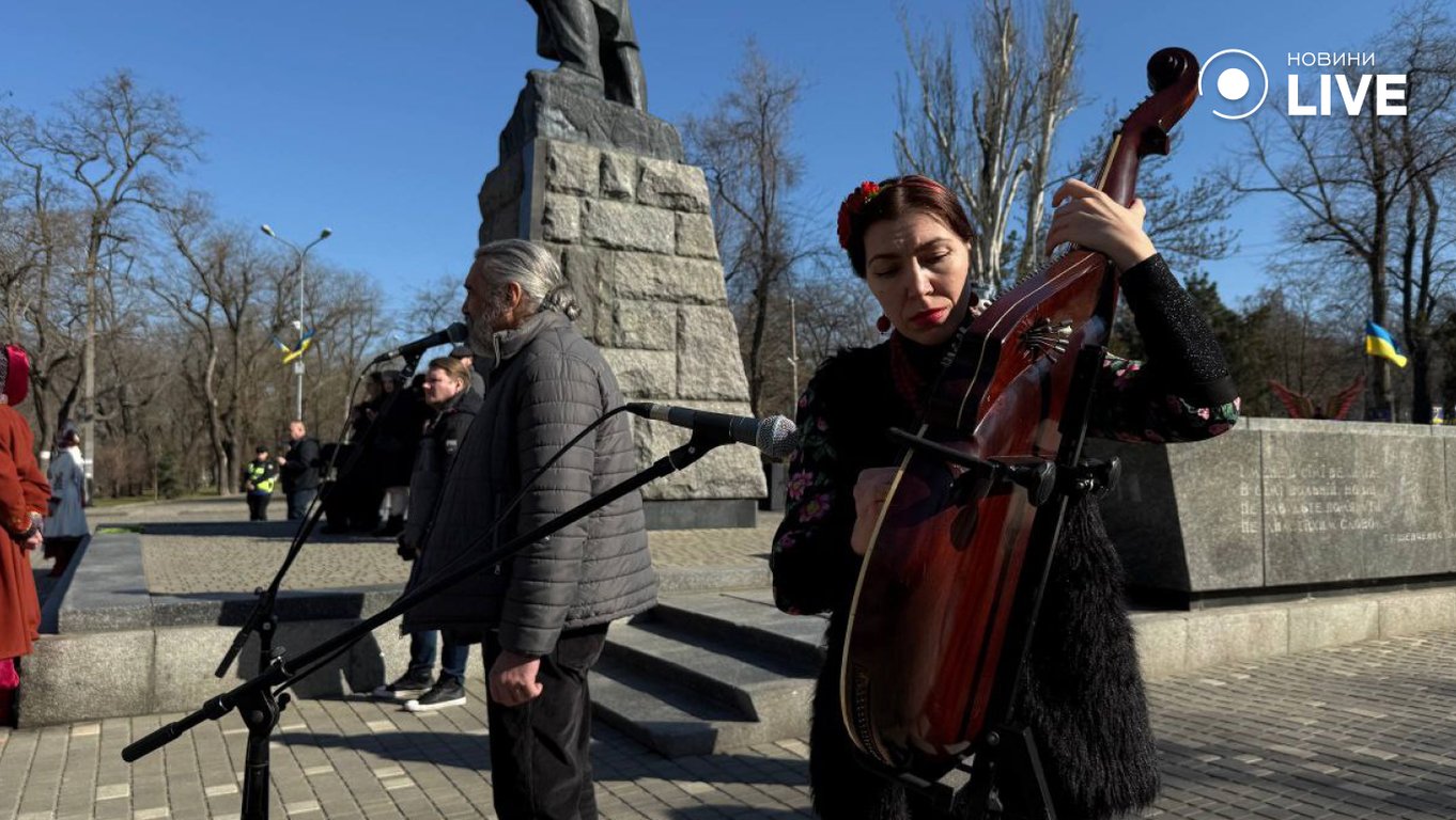 В Одесі вшанували Шевченка