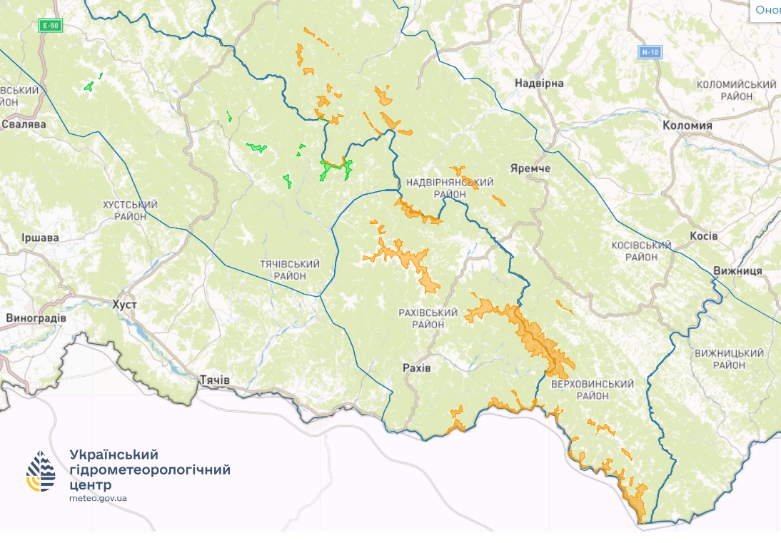 прогноз погоди в Україні 22 березня