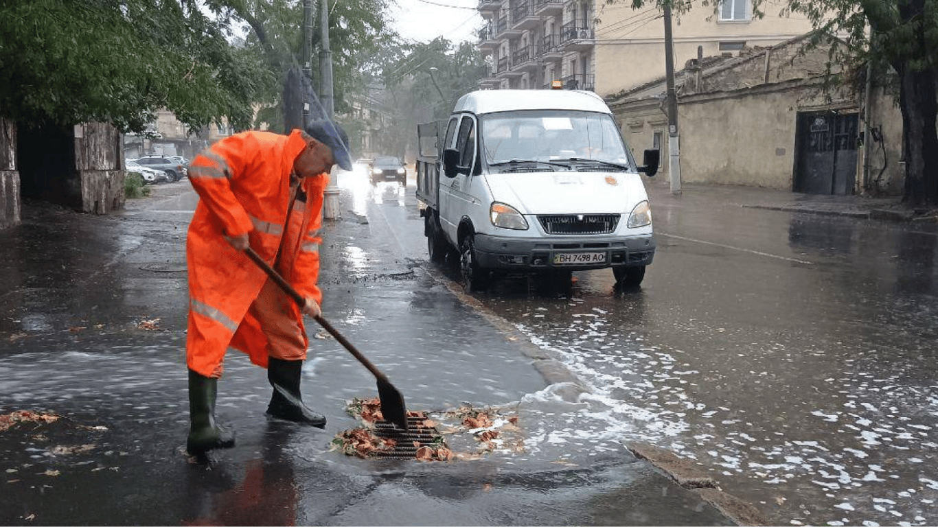 Паралізовано рух транспорту в Одесі