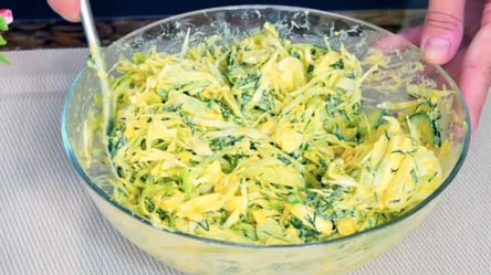 Салат с пекинской капустой "Подснежник" — легкий для закуски - 285x160