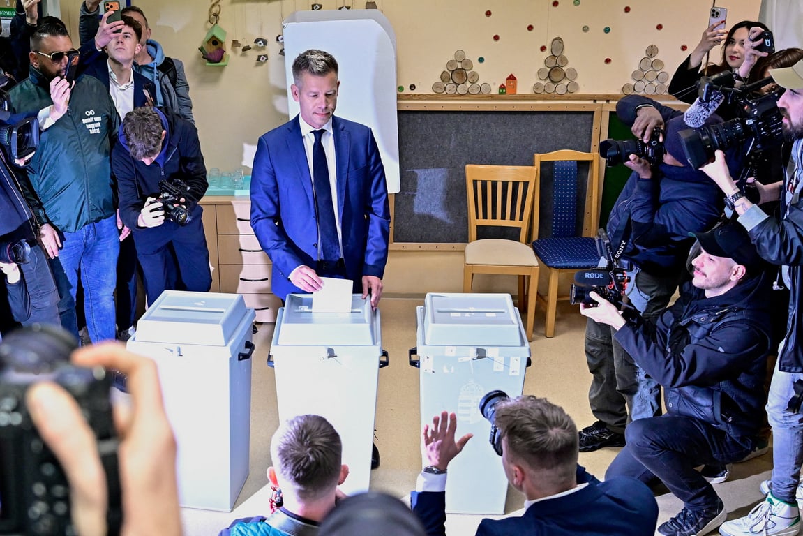 Орбан та Мадяр проголосували на виборах 12 квітня