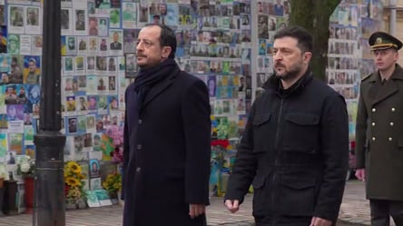Зеленський і президент Кіпру вшанували пам’ять полеглих бійці ЗСУ - 285x160