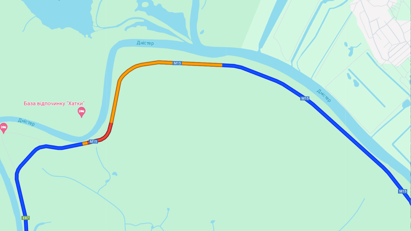 Пробки на границе — какая ситуация на трассе Одесса — Рени вечером 17 февраля