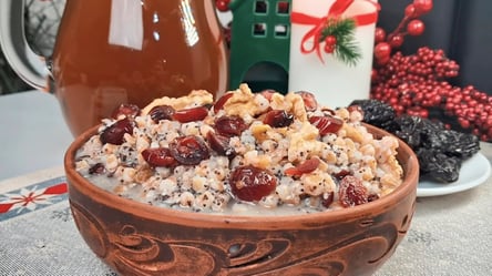 Традиційна кутя з узваром — крупу навіть не треба замочувати - 285x160