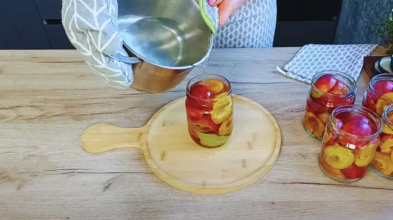 рецепт маринованих слив