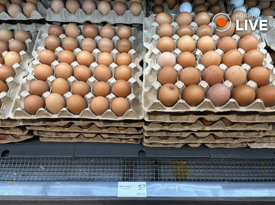 Курячі яйця в АТБ