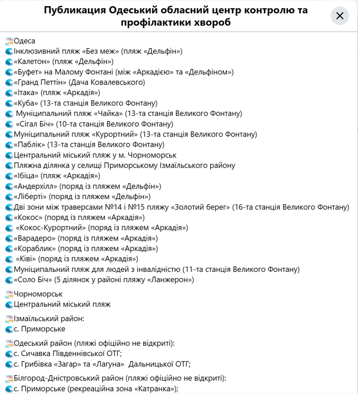 В Одесі перевірили якість води на пляжах — де безпечно купатися - фото 1