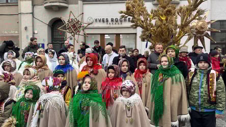 Великан из соломы — Львов установил главный символ Рождества - 285x160