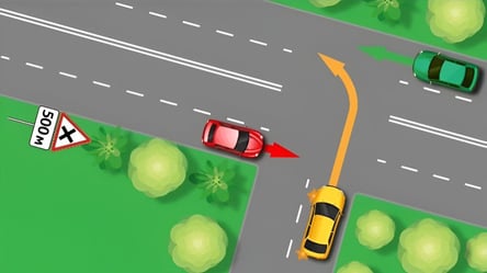 Тест ПДР на перехресті — в якому порядку проїдуть авто - 285x160