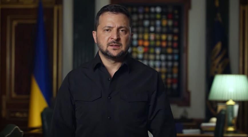 Вечернее обращение Владимира Зеленского