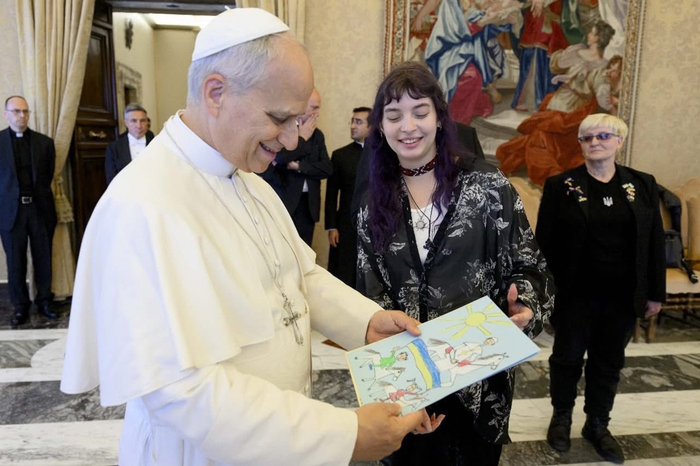 Зустріч Папи Римського з українськими дітьми