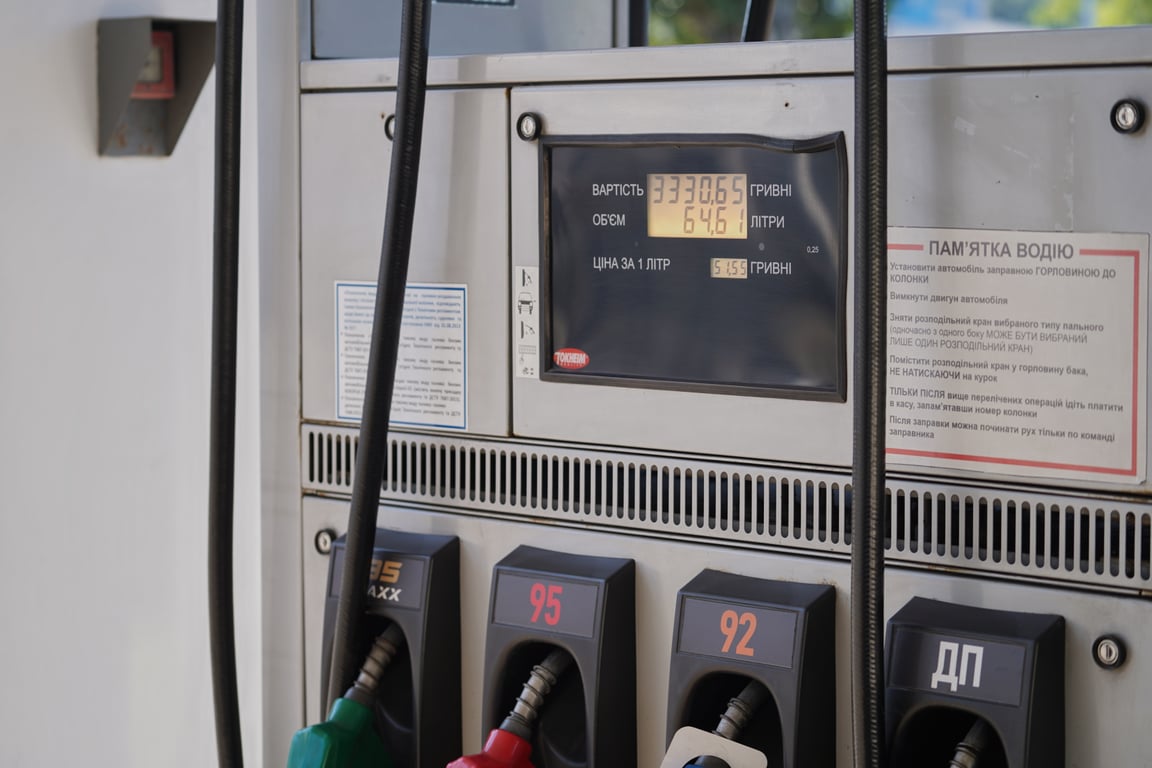 Цены на топливо в Украине по состоянию на 24 января 2024 года