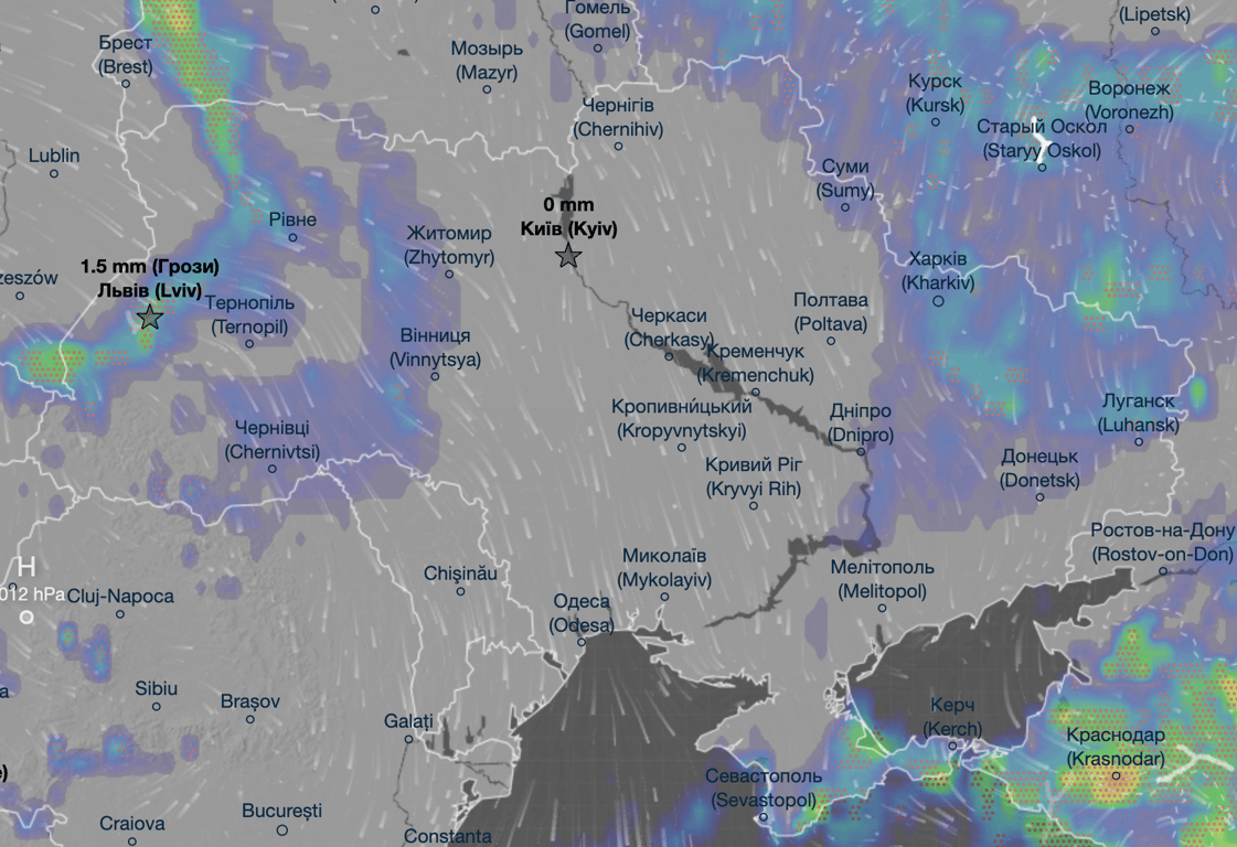 Погода в Україні 23 липня