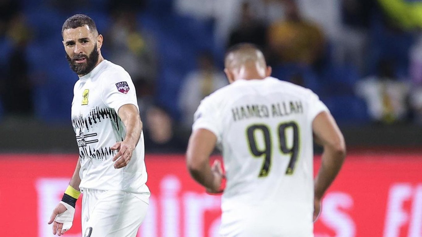 Бензема забил роскошный гол в дебютном матче за "Аль-Иттихад": видео