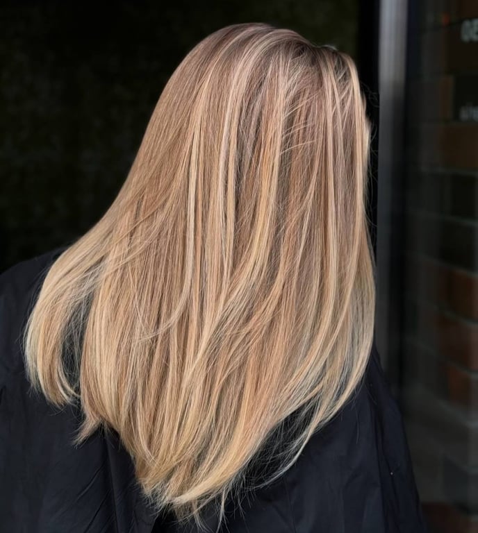 Universal hair shade for summer 2025