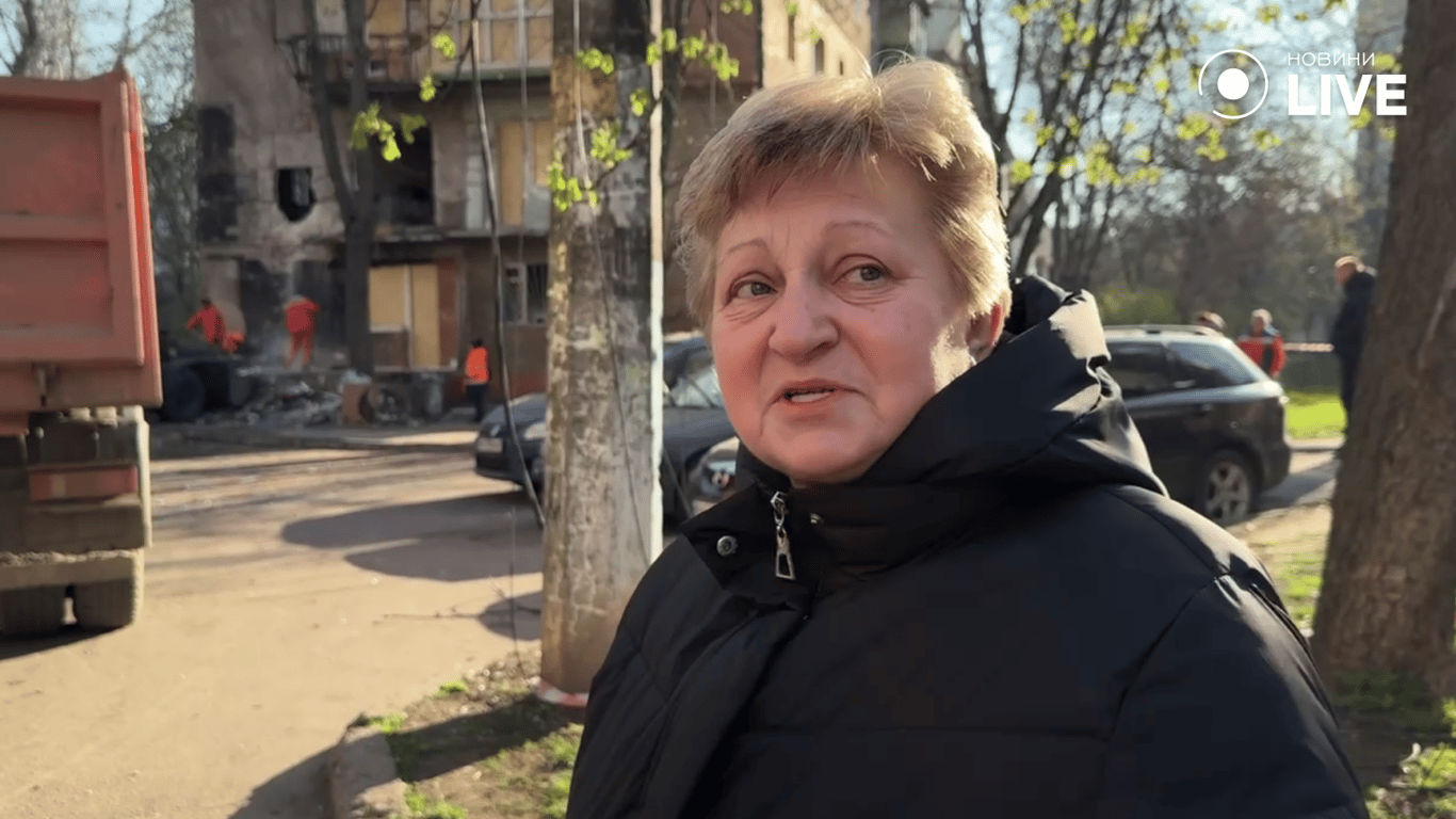 Жінка розповіла про нічний обстріл Одеси