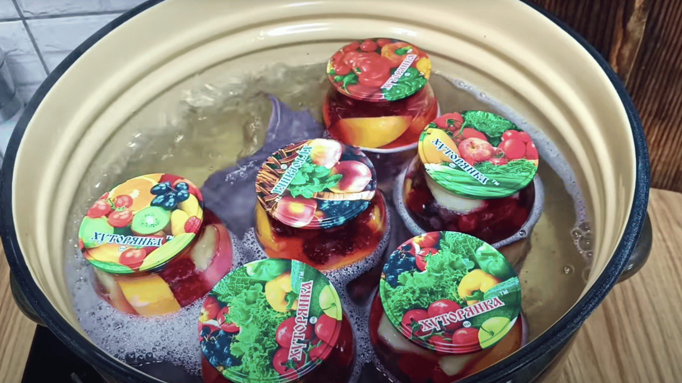 рецепт заготовки на зиму з фруктами