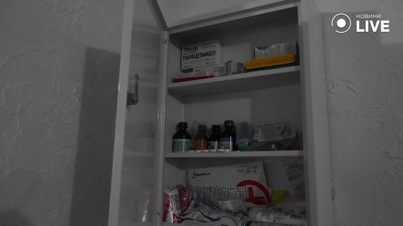 Аптечка з медикаментами