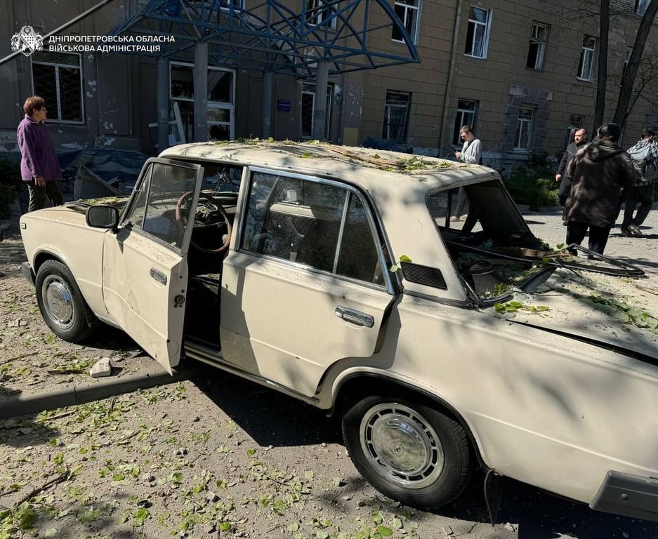 Обстріл Дніпра 3 травня