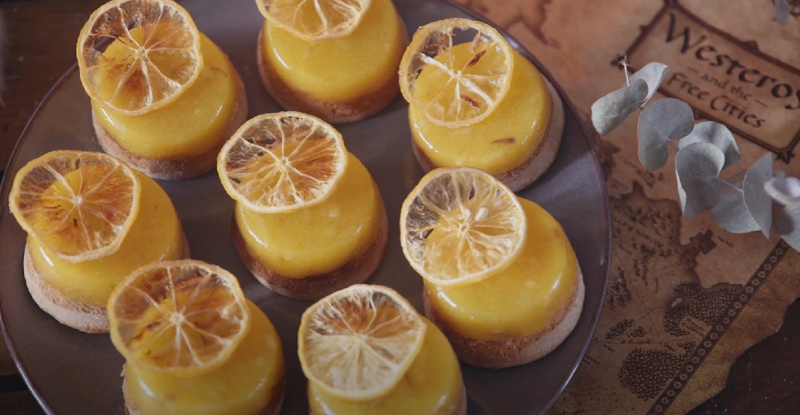 Лимонні тістечка Санси Старк - рецепт