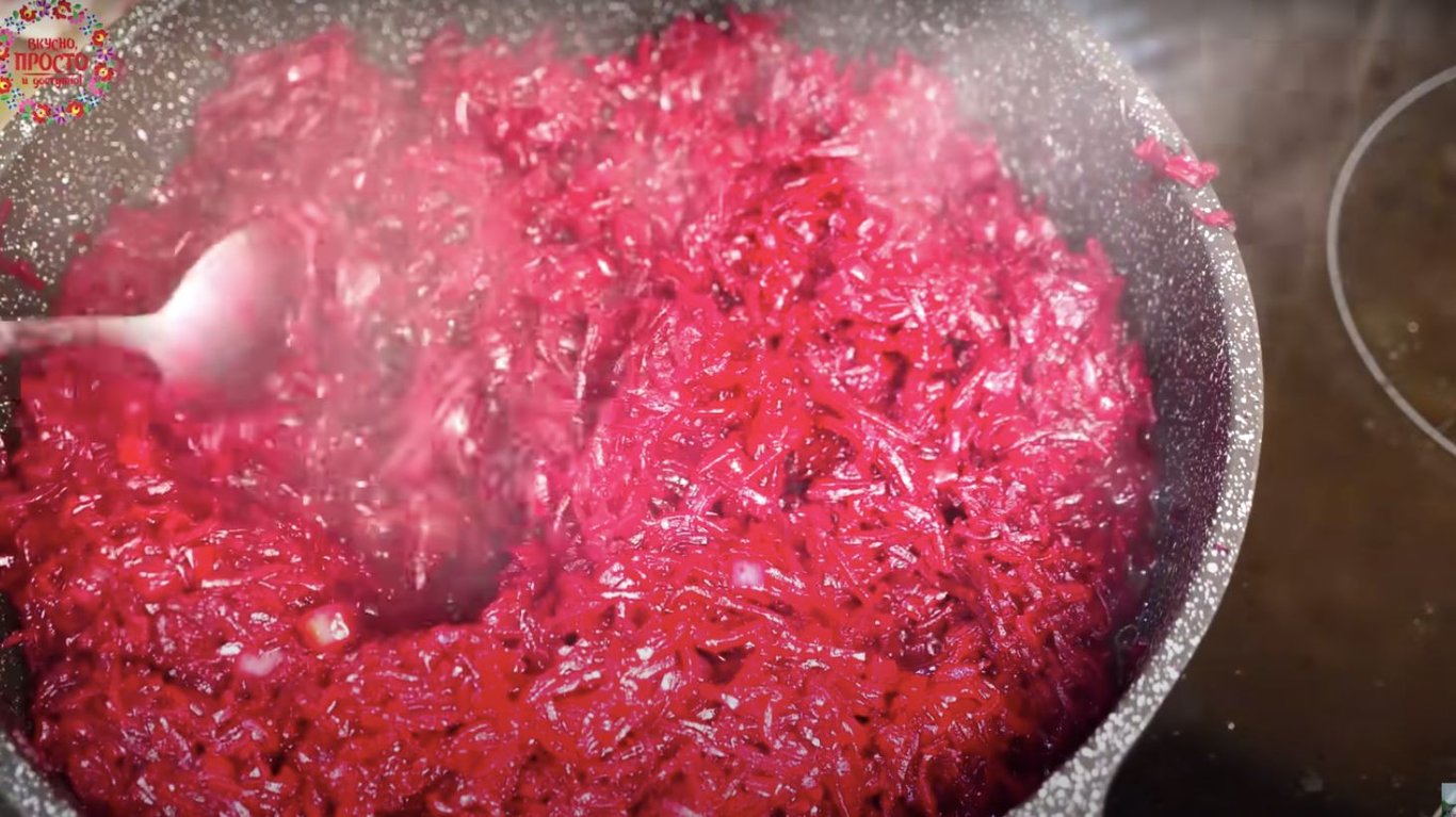 рецепт салату з буряка на зиму