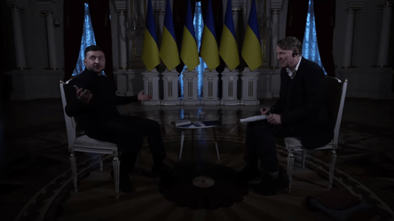 Під час інтервʼю Зеленського зникло світло — відео - 285x160