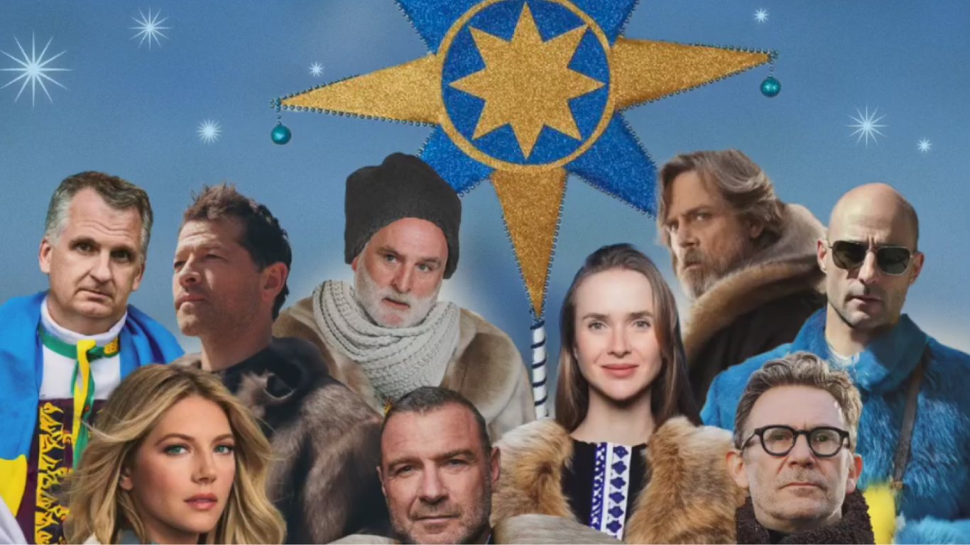 Звездные амбассадоры UNITED24 поздравили украинцев с праздниками "Щедриком"