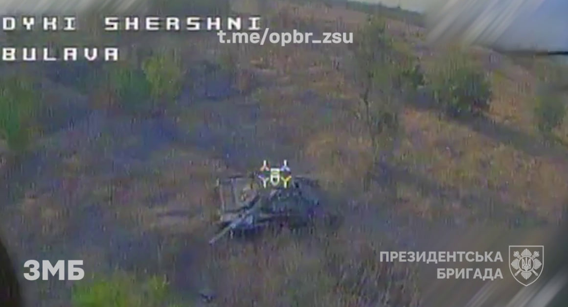 На одному з найгарячіших напрямків Президентська бригада полює на окупантів з повітря - фото 1