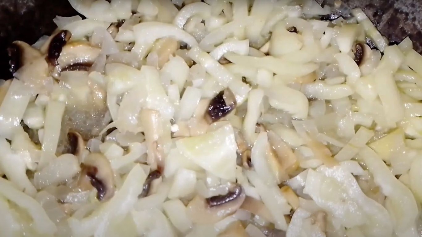 салат з печерицями на зиму 