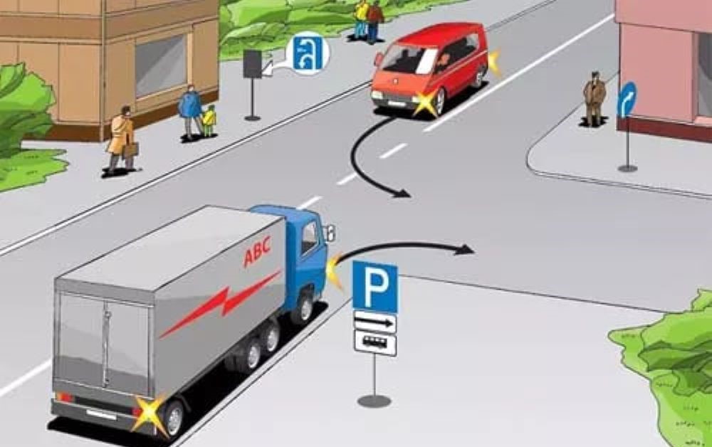 Хитрый тест по ПДД — кто из водителей нарушает правила, заезжая на стоянку - фото 1
