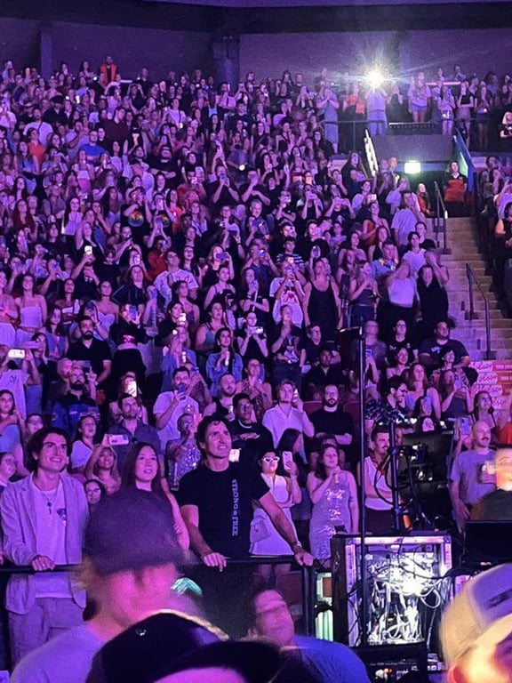 Trudeau was spotted at Perry's Lifetimes Tour concert at Montreal's Bell Centre