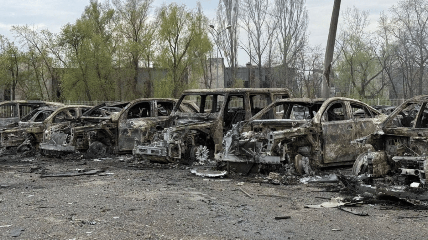 У прокуратурі показали наслідки атаки РФ на Київ