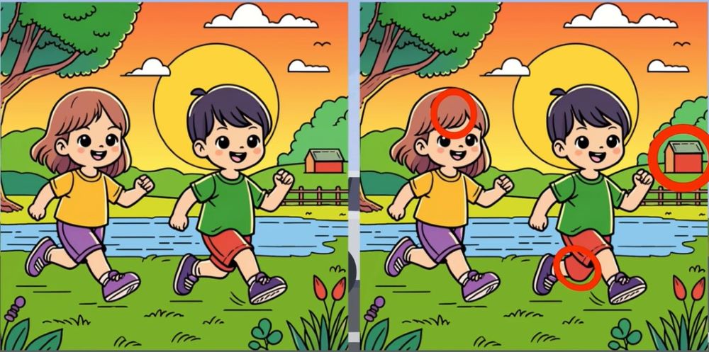 Тест на внимание - только одаренные найдут три отличия за 12 секунд - фото 2