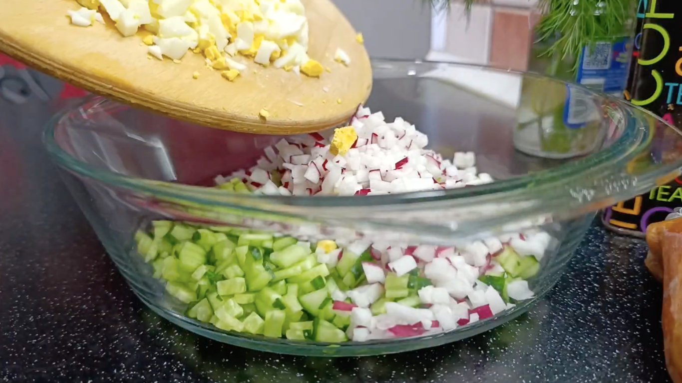 рецепт окрошки