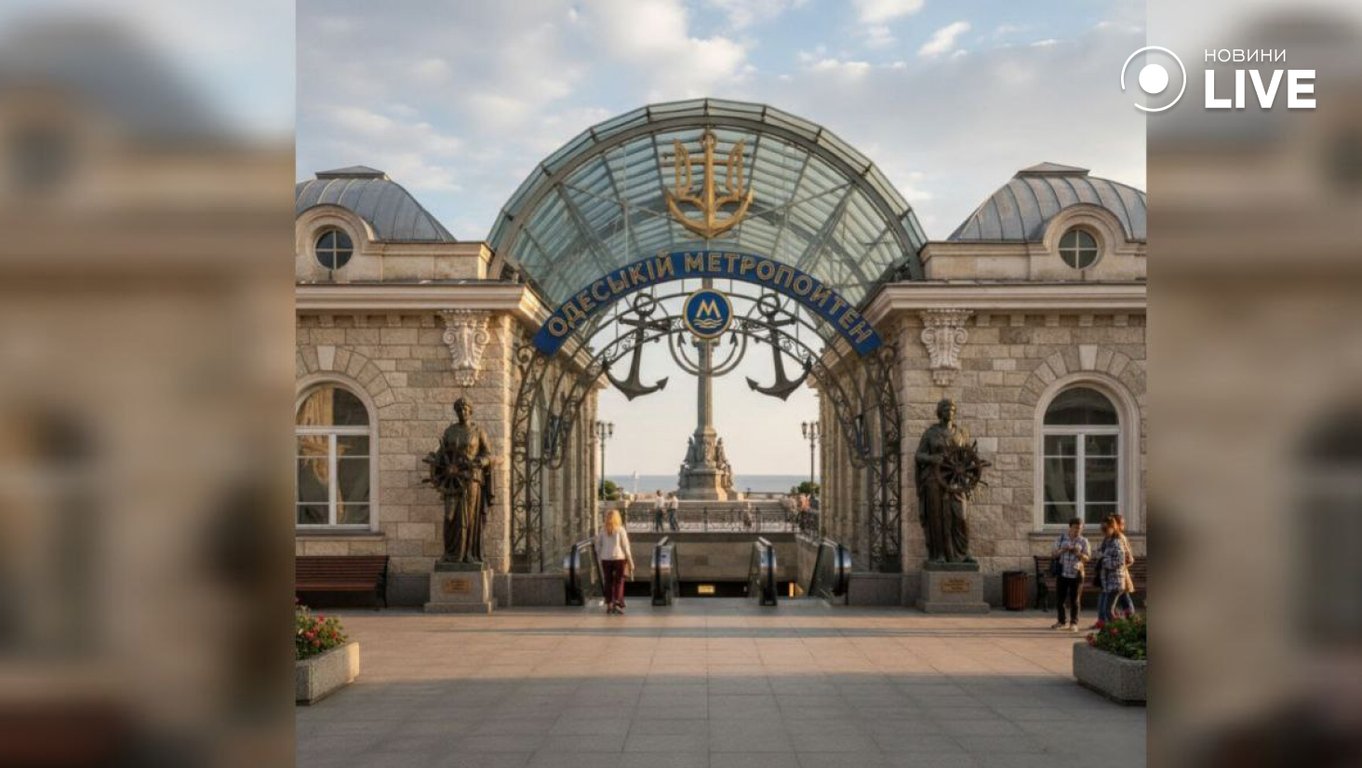 Метро в Одесі очима ШІ