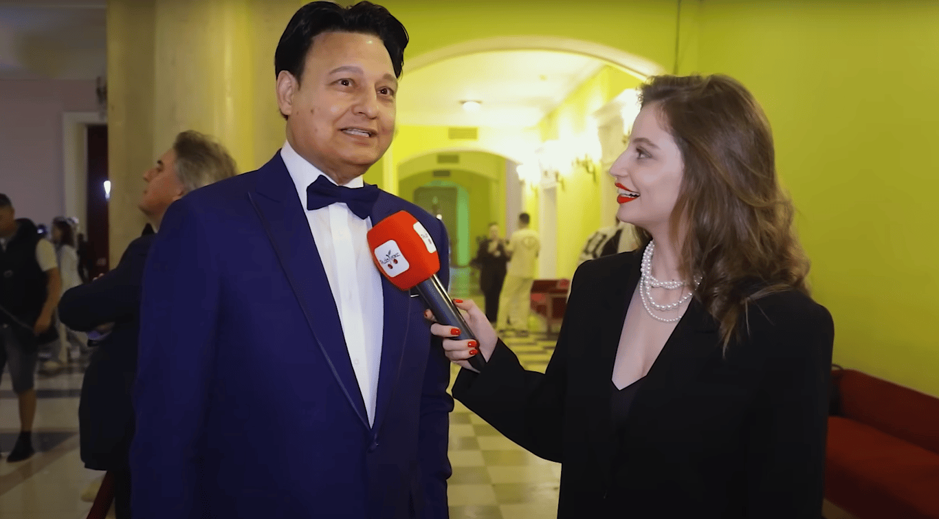 Мохаммад Захур во время интервью