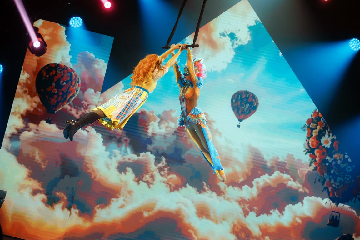 Потяг у дива, шоу, Київ