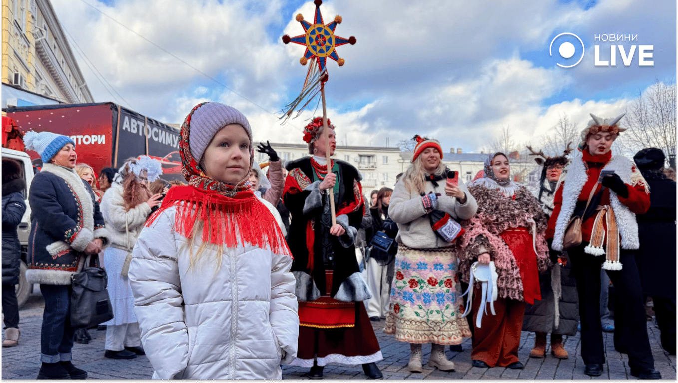 Маланкування в Одесі: свято у центрі міста