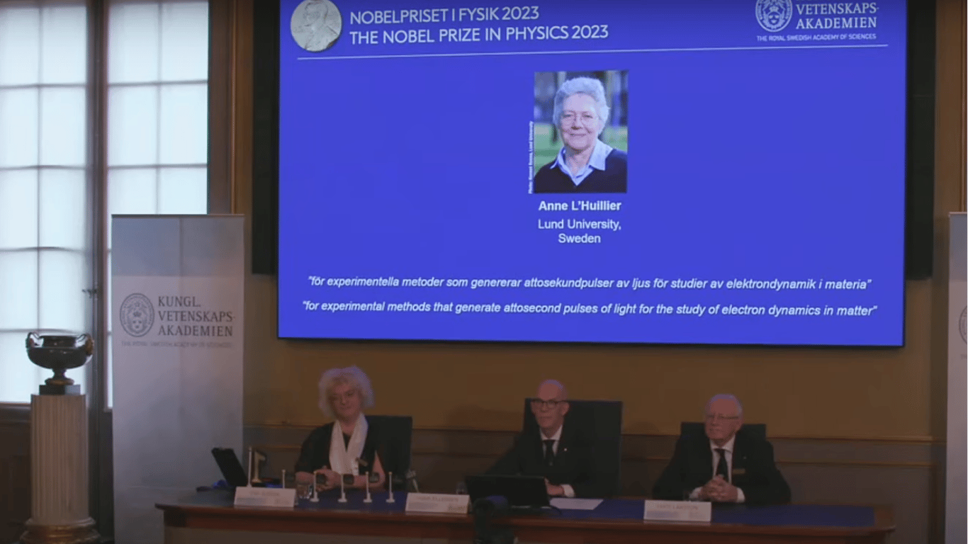 Проривні експерименти: стали відомі імена лауреатів Нобелівської премії-2023 з фізики