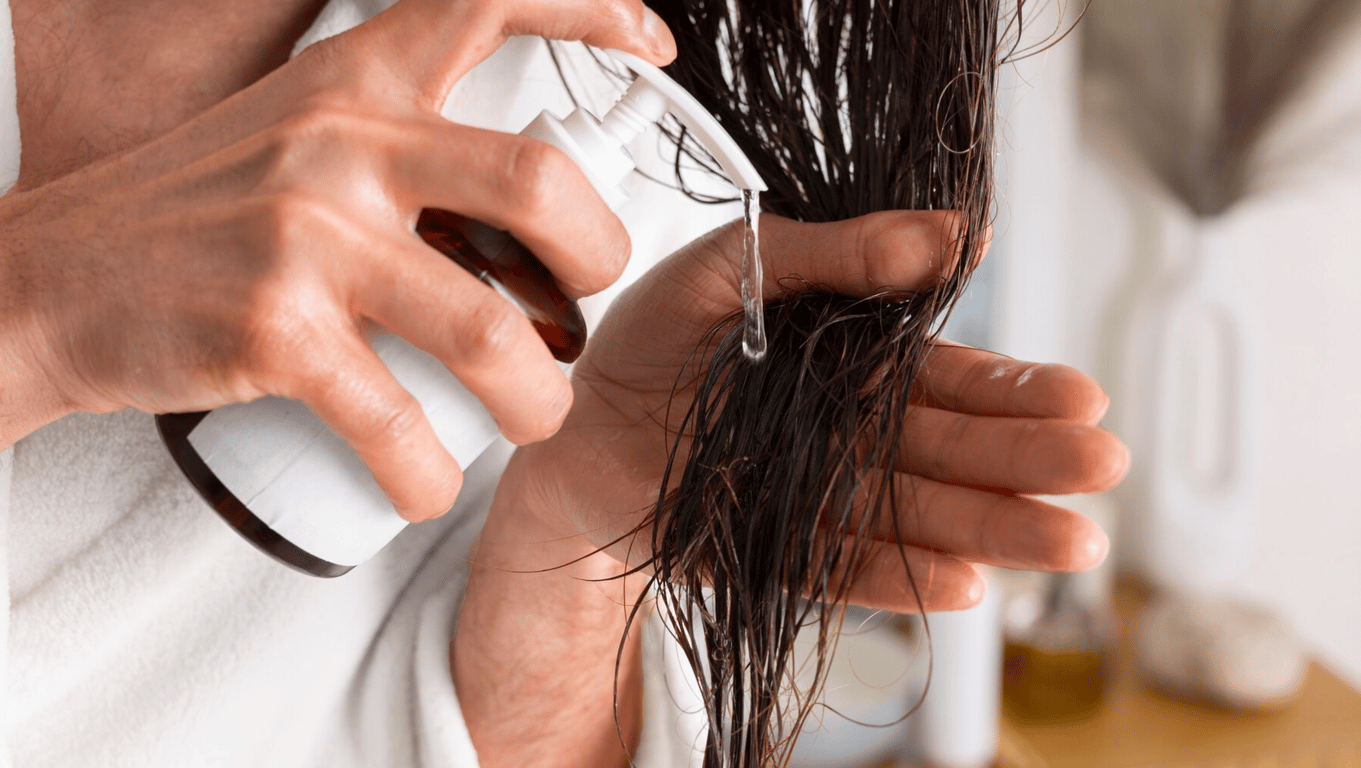 You can't sleep with wet hair