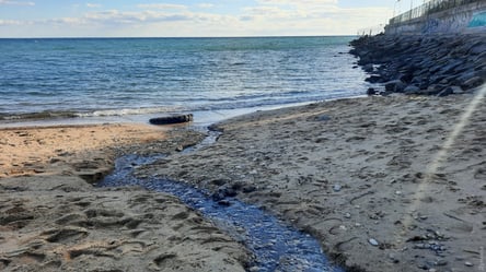 Забруднення Чорного моря — пляж одеської Чорноморки небезпечний - 290x166