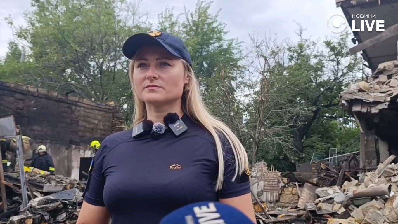Фото наслідків удару по Одесі 22 липня