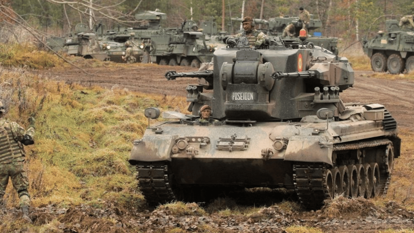 Германия возобновит производство боеприпасов для установок Gepard