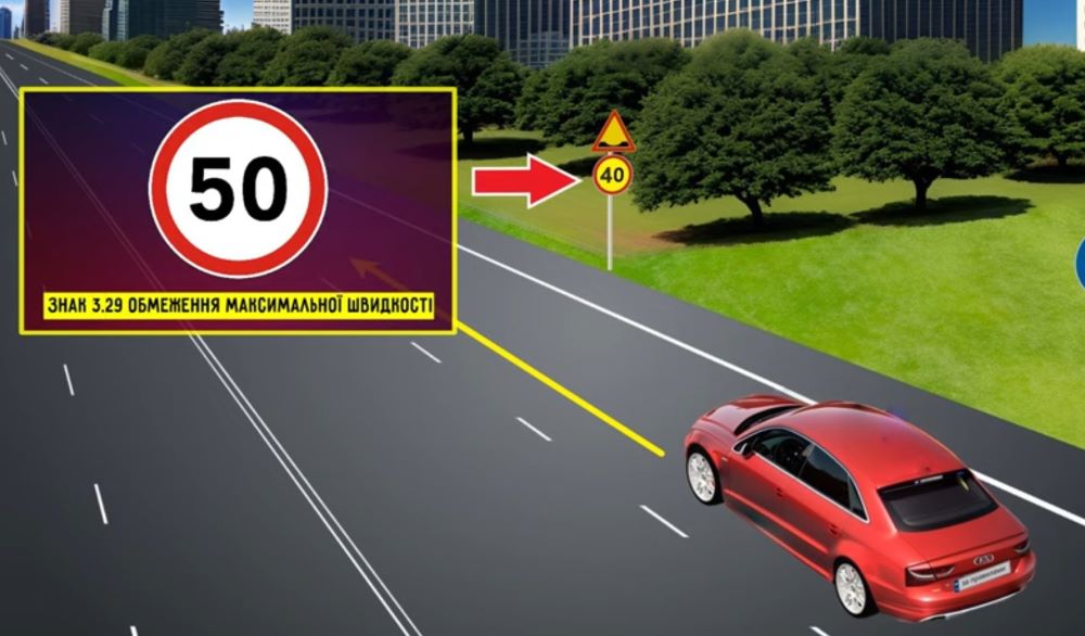 Тест с ПДД на знание знаков - какая скорость разрешена авто - фото 4
