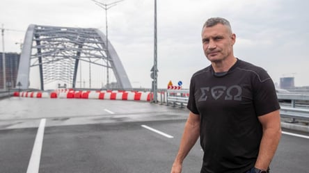 Кличко анонсував відкриття руху на Подільському мосту — терміни - 285x160