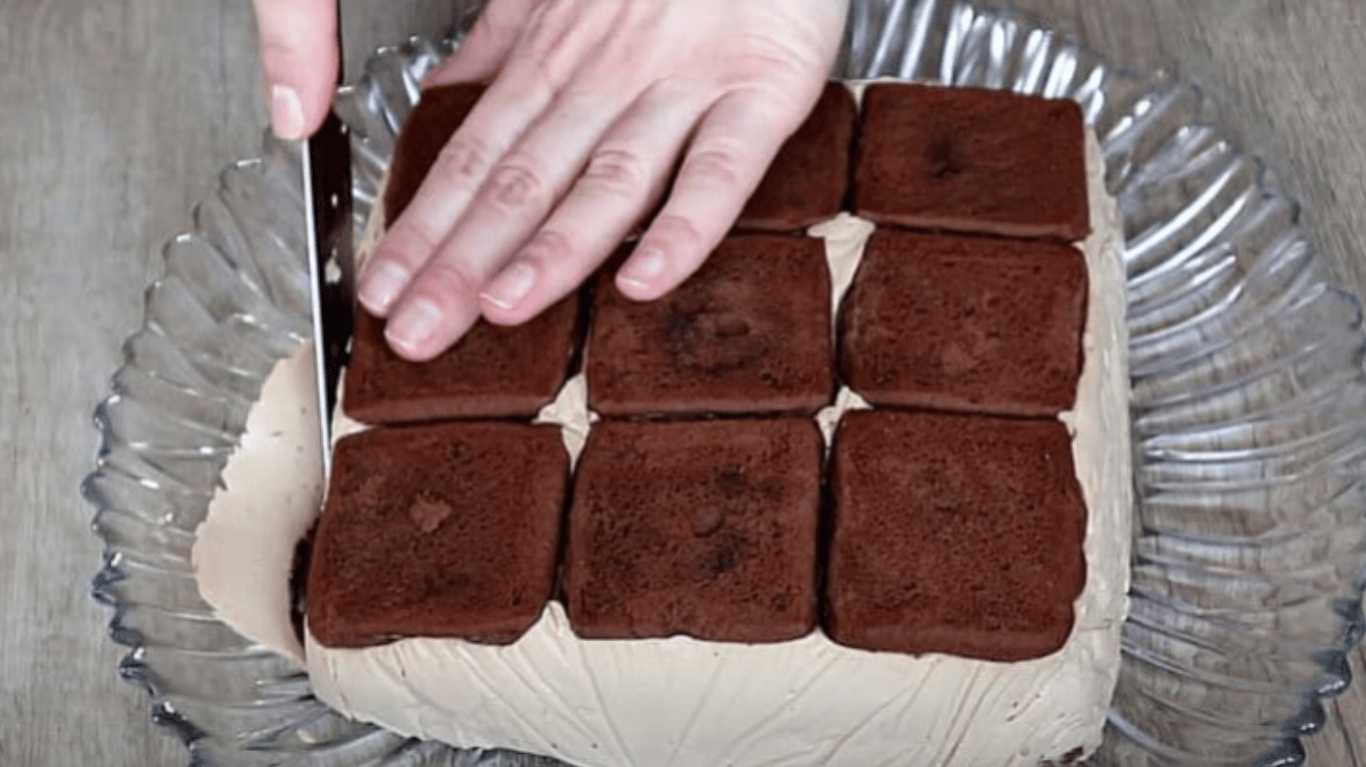 No-Bake Cappuccino Cake - no bake cake